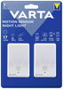 Öövalgusti Varta, liikumisanduriga, 16624, 2 tk, 17 lm, 3 x AAA