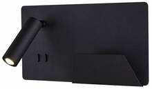 Seinavalgusti SLV Somnila Spot, 15W, 3000K, must, USB, 1003456