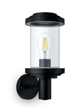 Välisseinalamp Philips Listra, 25W, E27, IP44, must