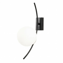 Seinavalgusti Opviq Hilal, 3821, must/valge