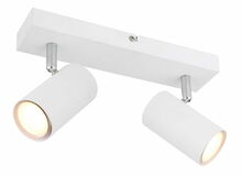 Aktsentvalgusti Globo Robby 57911-2W, 2xGU10, 35W, 230V, valge