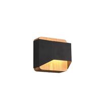 Seinavalgusti Trio Arino, 4.3 W, LED, matt must, dimmerdatav