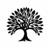 Seinavalgusti Opviq Heart Tree V2, 40 W, must, 100 prots. metall