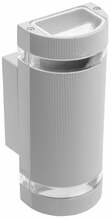 Õue seinavalgusti GTV Silva, 50W, GU10, IP54, 6.5 x 24.5 cm, hall