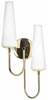 Seinavalgusti Zuma Line Magnum 1125, 2xE14, 40W, kuld
