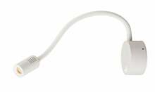 Seinavalgusti SLV Dio Flex Plate, 1002117, LED, 1.9W, 2700K, valge