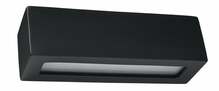 Seinavalgusti Sollux Vega, 1xE27, 60W, must