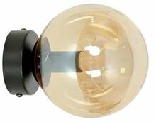Seinavalgusti Emibig Rossi K1, 10 W, E14, must/beež