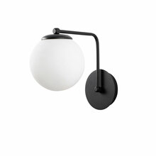 Seinalamp Opviq Daisy-147-A, must, metallkorpus