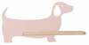Seinavalgusti Candellux Kids Dog 21-00989, 5W, LED, 4000K, roosa