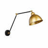 Seinavalgusti Candellux Truck, 1xE27, 40W, must ja kuldne