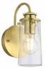 Seinavalgusti Elstead Braelyn, 1xE27, 40W, IP44, kuldne