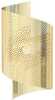 Seinavalgusti Gold Spiral, 1xG9, 8W, 230V, kuldne