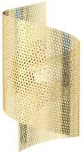 Seinavalgusti Gold Spiral, 1xG9, 8W, 230V, kuldne