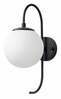 Seinavalgusti Opviq Jewel, 10555, 15 W, E14, must/kreem