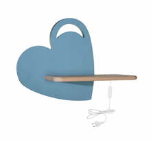 Seinavalgusti Candellux Heart, 21-84576, LED, 5W, 230V, sinine/puit