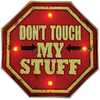Seinalamp TelForceone RETRO, metallist silt LED, don't touch Forever light