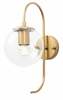 Seinavalgusti Opviq Jewel 10560, 15 W, E14, läikiv kuld