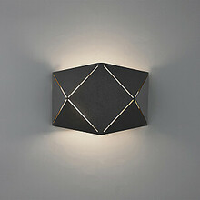 Seinavalgusti Trio Zandor, 6.5W, 3000K, 500lm, must