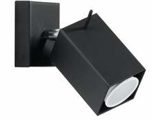 Seinalamp Sollux Merida, 1xGU10, 40W, must