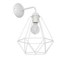 Seinavalgusti Decoland Basket, 1xE27, 60W, valge