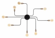 Seinavalgusti Opviq Truva N-701, 320 W, E27, must/pronks