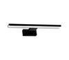Seinavalgusti Milagro Shine, 1xLED, 7W, 230V, IP44, must, 30 cm