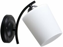 Seinavalgusti Candellux Lighting Esnyr, 1xE27, 40 W, must/valge