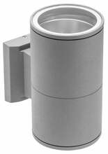 Õue seinavalgusti Gtv Baleo LD-BALE27-00, E27, 40W, IP54, hall, 6,5 x 12 cm