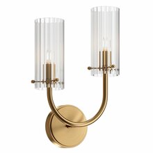 Seinavalgusti Maytoni Arco MOD223WL-02BS1, 40 W, G9, kuldne