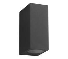 Õue seinavalgusti Milagro Boka, 2xGU10, 60W, IP44, must