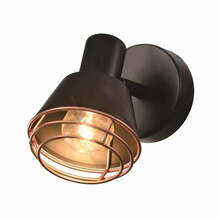 Seinavalgusti Candellux Neria, 91-81384, 1xE14, 40W, must/vask
