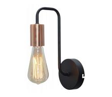 Seinavalgusti Candellux Herpe, 1xE27, 60 W, must/kupru