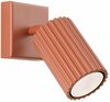 Seinalamp Sollux Karbon SL.1635, 1xGU10, 10W, punane