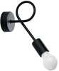 Seinavalgusti Sollux Levar SL.1454, 1xE27, 15W, 230V, must