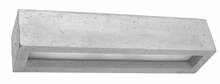 Seinalamp Sollux Vega, 2xE27, 60W, 50 cm, betoon