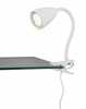 Laualamp Trio Wanda, 20 cm, valge, klambriga