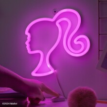 Seinale kinnitatav LED neoonvalgusti Paladone Barbie, 22 cm
