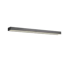 Vannitoa seinavalgusti LED Trio Rocco, 13 W, IP44, 3000 K, 1400 lm, must, 90 cm