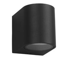 Õue seinavalgusti Milagro Ovalis, 1xGU10, 60W, IP44, must