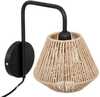 Seinavalgusti Atmosphera Jily, 1xE27, 40W, 230V, džuut, 18 cm