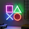 Seinale kinnitatav LED neoonvalgusti Paladone Playstation, 25 cm
