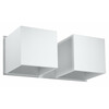 Seinavalgusti Sollux Quad 2, 2xG9, 40W, valge