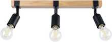 Laevalgusti Sollux Zuca 3, SL.1297, 3xE27, 15W, must