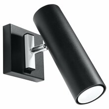 Seinalamp Sollux Direzione, 1xGU10, 40W, must