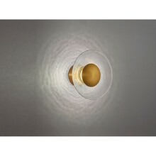 Seinavalgusti Glamour, 8,6W, 2800K, läbipaistev/kuldne