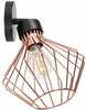 Seinavalgusti Toolight APP534-1W, E27, metall, Loft Rose, must