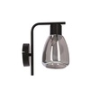 Seinavalgusti Candellux Lighting Moldo, 1xE27, 40 W, must/suitsumust
