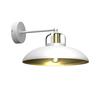 Seinalamp Milagro Felix, 1xE27, 60W, 230V, valge/kuldne