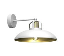 Seinalamp Milagro Felix, 1xE27, 60W, 230V, valge/kuldne